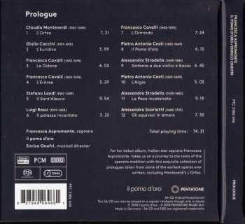 Coffret/SACD Claudio Monteverdi: Prologue