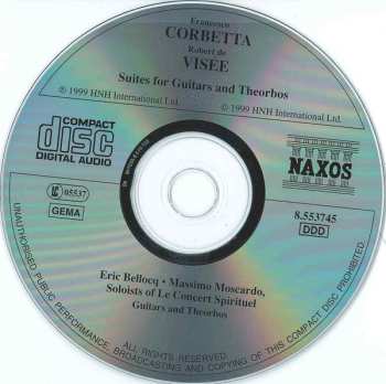 CD Robert de Visée: Suites For Guitars And Theorbos