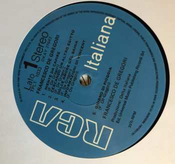 LP Francesco De Gregori: Francesco De Gregori