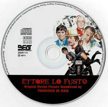 CD Francesco De Masi: Ettore Lo Fusto (Original Motion Picture Soundtrack) LTD