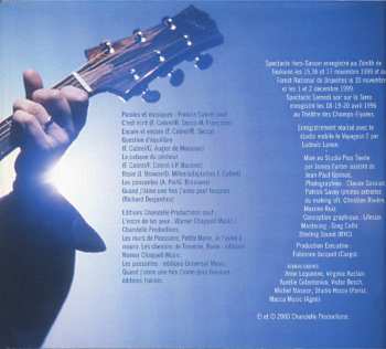 3CD Francis Cabrel: Double Tour (Électrique & Acoustique)