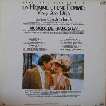 LP Francis Lai: Un Homme Et Une Femme Vingt Ans Déjà (Bande Originale Du Film)