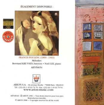 CD Alexandre Tharaud: Pièces Pour Piano