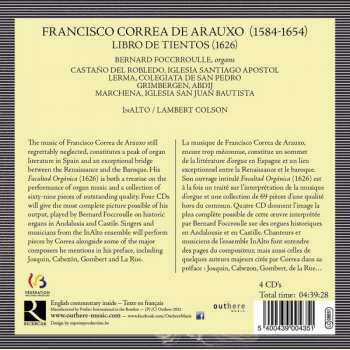 4CD/Coffret Bernard Foccroulle: Libro de Tientos