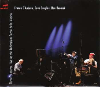 3CD/Coffret Franco D'Andrea: Three Concerts. Live At The Auditorium Parco Della Musica