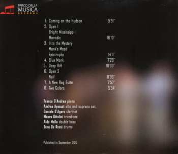 3CD/Coffret Franco D'Andrea: Three Concerts. Live At The Auditorium Parco Della Musica