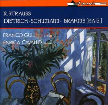 Album Franco Gulli:  Strauss / Dietrich - Brahms - Schumann (F.A.E.)