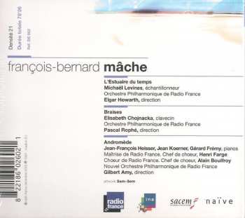 CD François-Bernard Mâche: L'Estuaire Du Temps / Braises / Andromède