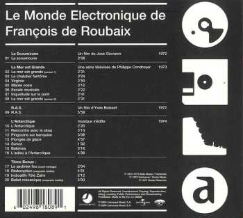 CD François De Roubaix: Le Monde Électronique De François De Roubaix DIGI