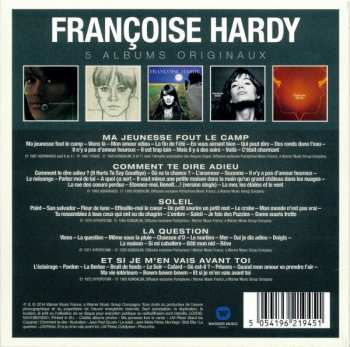 5CD/Coffret Françoise Hardy: 5 Albums Originaux