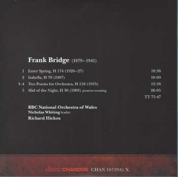 6CD/Coffret Richard Hickox: Orchestral Works: The Collector's Edition