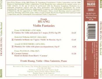 CD Frank Huang: Violin Recital