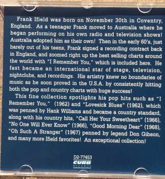 CD Frank Ifield: Best Of Frank Ifield