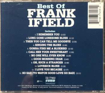 CD Frank Ifield: Best Of Frank Ifield