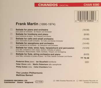 CD The London Philharmonic Orchestra: Ballades For Piano, Trombone, Viola, Cello, Saxophone & Flute