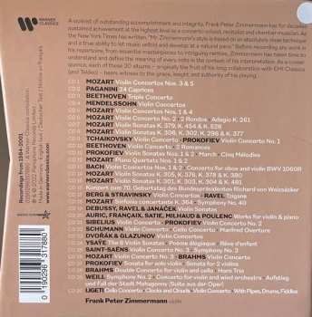 30CD/Coffret Frank Peter Zimmermann: The Complete Warner Recordings