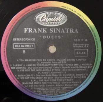 LP Frank Sinatra: Duets