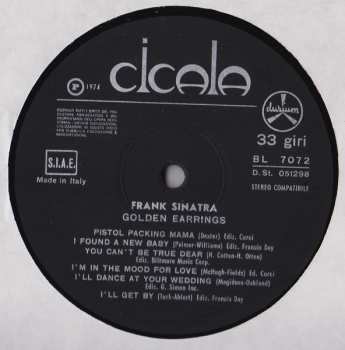 LP Frank Sinatra: Golden Earrings