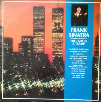 LP Frank Sinatra: Legendary Concerts Vol. 1 The Lady Is A Tramp