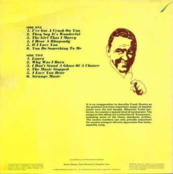 LP Frank Sinatra: Sings Evergreens Vol.4