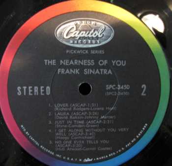 LP Frank Sinatra: The Nearness Of You