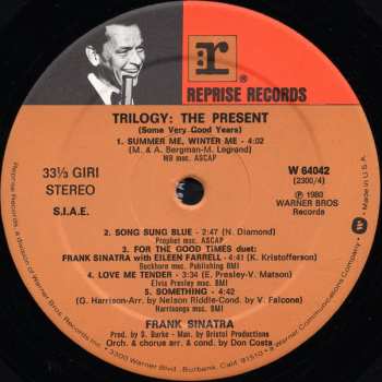 3LP/Coffret Frank Sinatra: Trilogy: Past, Present & Future