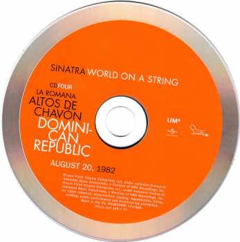 4CD/DVD/Coffret Frank Sinatra: World On A String LTD