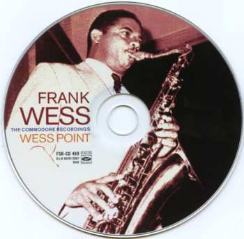 CD Frank Wess: Wess Point: The Commodore Recordings