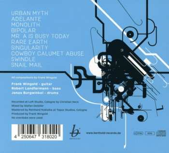 CD Frank Wingold: Entangled Music