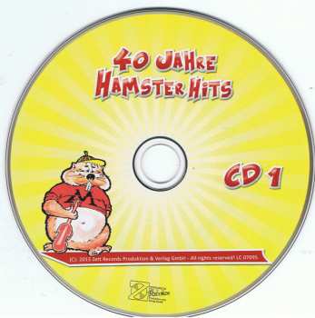 2CD Frank Zander: 40 Jahre Hamster Hits