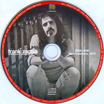 6CD/Coffret Frank Zappa: 1970s Broadcast Collection