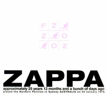 2CD Frank Zappa: FZ:OZ
