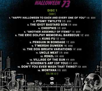 4CD/Coffret Frank Zappa: Halloween 73 DLX | LTD
