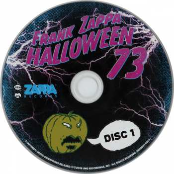 4CD/Coffret Frank Zappa: Halloween 73 DLX | LTD