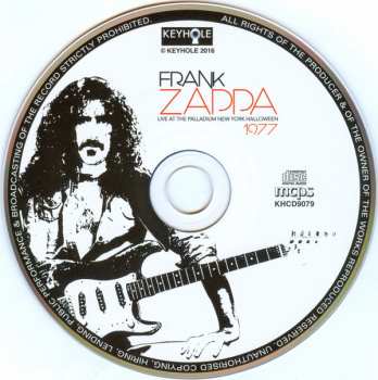 CD Frank Zappa: Live At The Palladium New York Halloween 1977