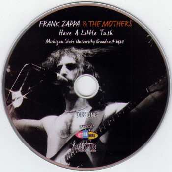 4CD/Coffret Frank Zappa: The Broadcast Archives