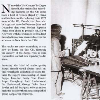 4CD/Coffret Frank Zappa: The Broadcast Archives
