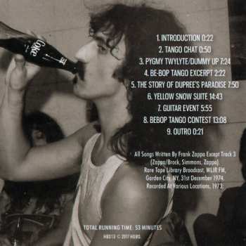 4CD/Coffret Frank Zappa: The Broadcast Archives