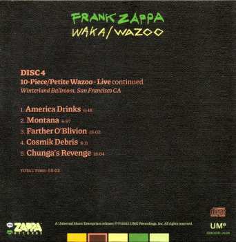 4CD/Coffret/Blu-ray Frank Zappa: Waka/Wazoo DLX