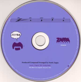 CD Frank Zappa: You Are What You Is