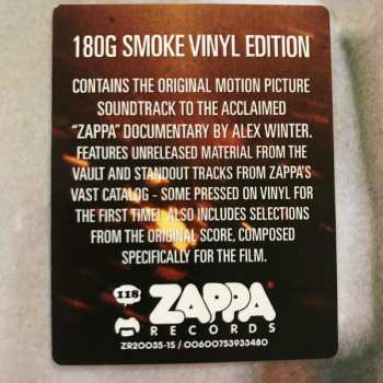 5LP Frank Zappa: Zappa (Original Motion Picture Soundtrack) LTD | CLR
