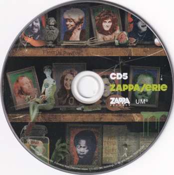 6CD/Coffret Frank Zappa: Zappa/Erie LTD