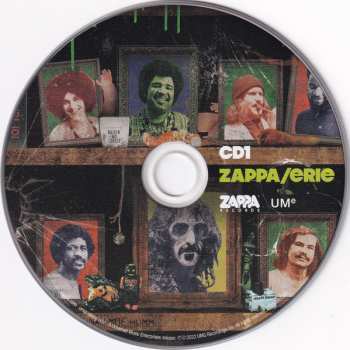 6CD/Coffret Frank Zappa: Zappa/Erie LTD