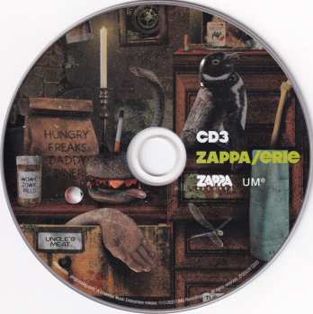 6CD/Coffret Frank Zappa: Zappa/Erie LTD