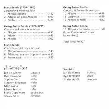 CD František Benda: Concerti