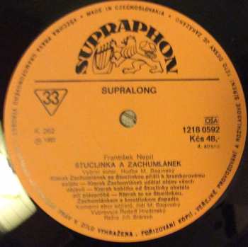 2LP František Nepil: Štuclinka A Zachumlánek (2xLP)