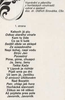 LP František Okénka: Se Strýcem Franckem V Družstěvním Sklepě