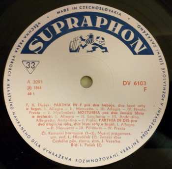 LP Leopold Koželuh: Parthias And Notturnos