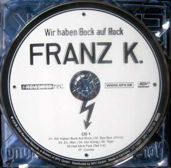 2CD Franz K.: Wir Haben Bock Auf Rock - Geh Zum Teufel DIGI