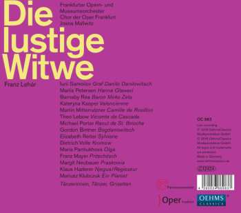 2CD Franz Lehár: Die Lustige Witwe